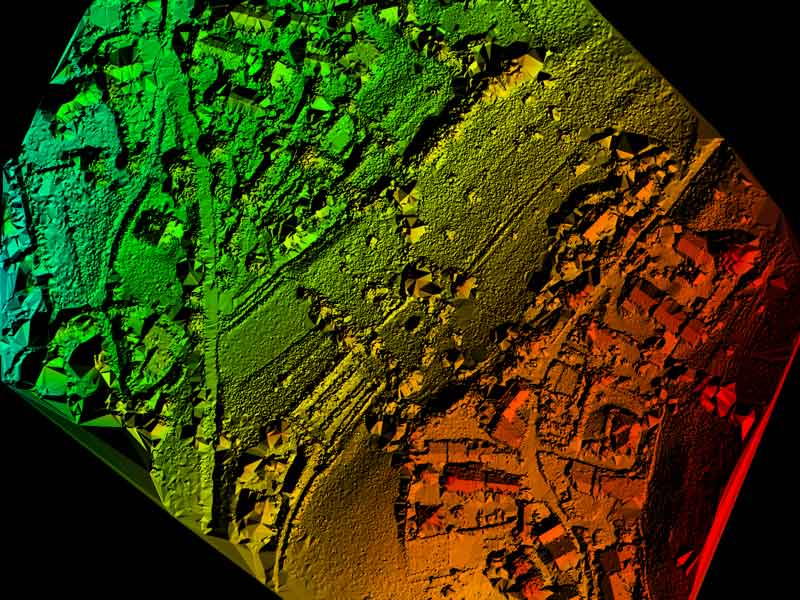 RGB-Elevation Modèle numérique de surface