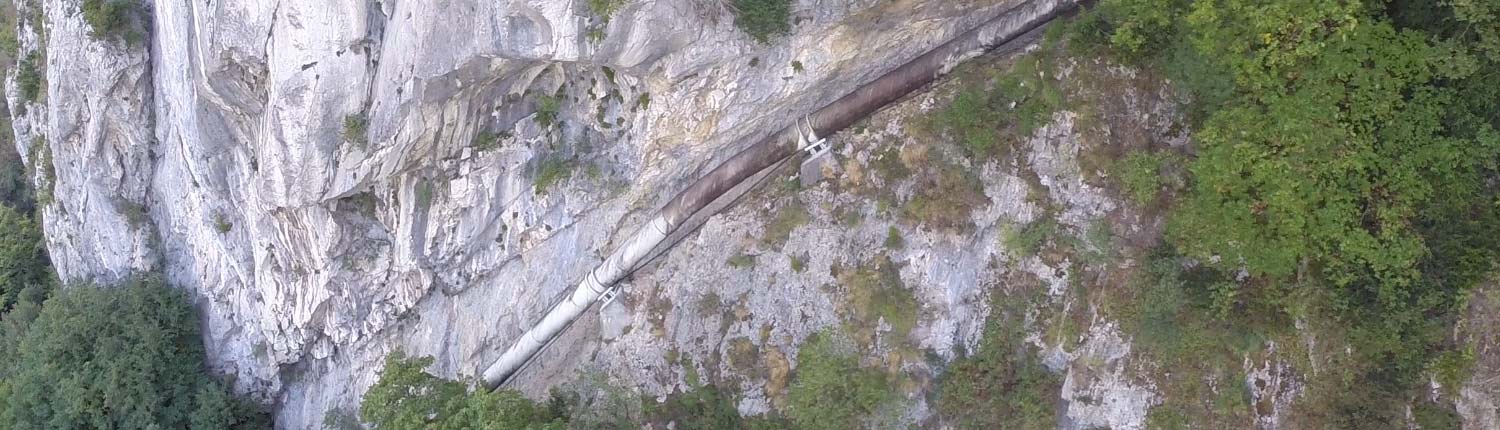 Inspection de conduite forcée