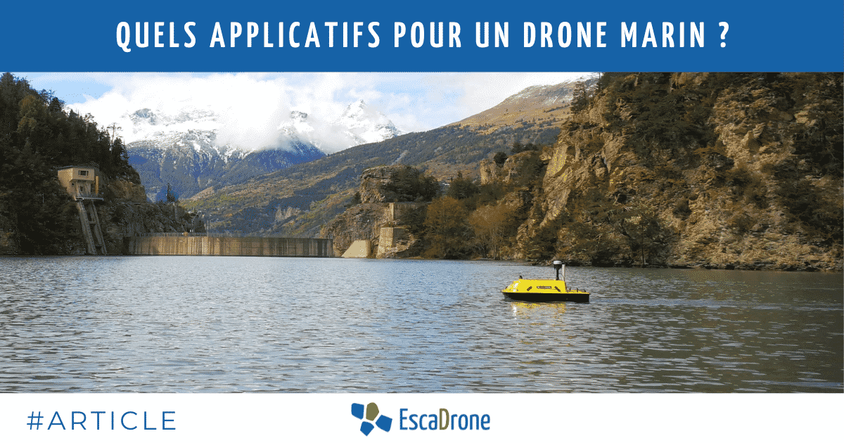 Quels applicatifs pour un drone marin