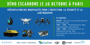 Escadrone organise une démonstration à Paris le 26 octobre