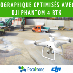 Optimisez vos levés topographiques avec le drone Phantom 4 RTK