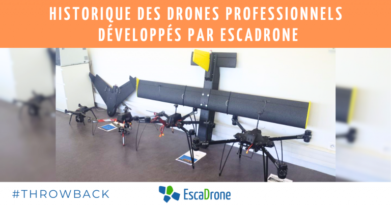 Lire la suite à propos de l’article Petit historique des développements drone pro aérien de Escadrone