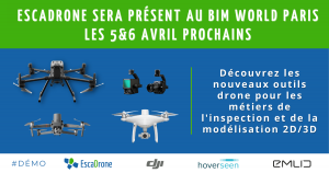 Escadrone à BIM World Paris 2022 les 5&6 avril prochains