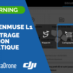E-learning LiDAR Zenmuse L1 : Paramétrage de mission automatique
