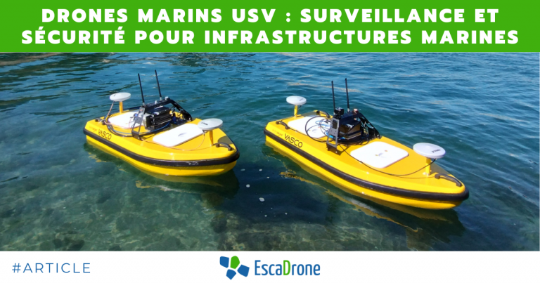 Lire la suite à propos de l’article Drones marins USV : Surveillance et sécurité pour infrastructures marines