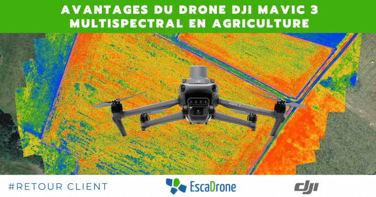 Lire la suite à propos de l’article Avantages du drone DJI Mavic 3 Multispectral en agriculture