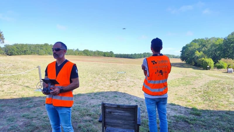 Photo de formation drone Escadrone 02