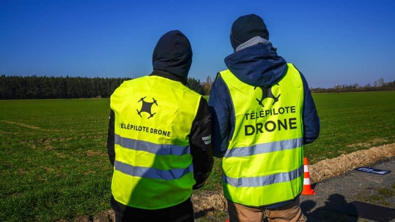 Photo de formation drone Escadrone 05