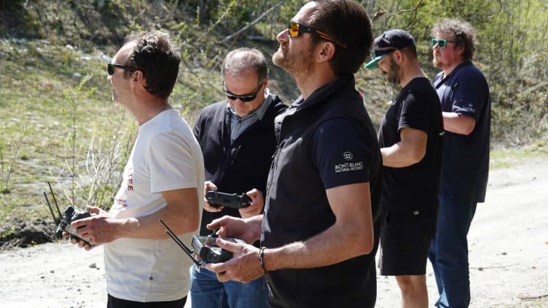 Photo de formation drone Escadrone 08