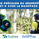 Précision du géoréférencement du ST-X avec le Backpack RTK