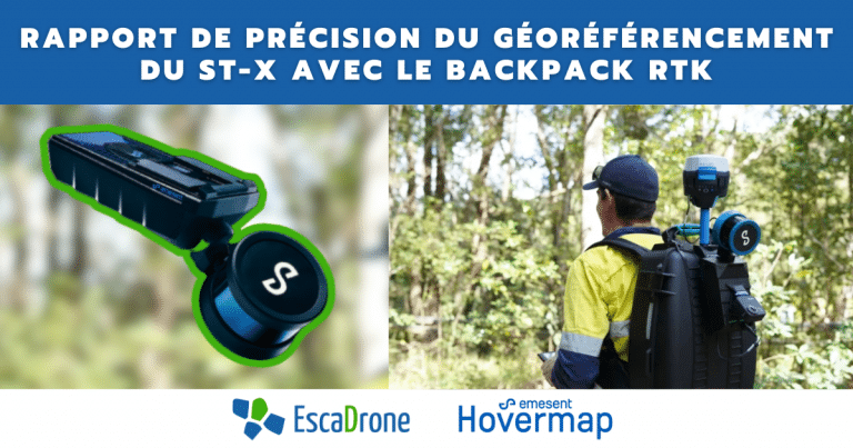 Lire la suite à propos de l’article Précision du géoréférencement du ST-X avec le Backpack RTK