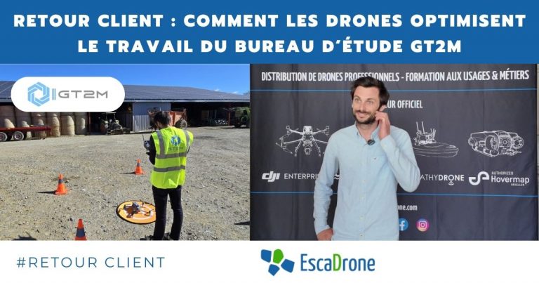 Lire la suite à propos de l’article Retour client : Comment les drones optimisent le travail de GT2M