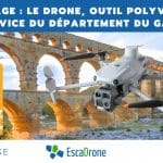 Cas d’usage : Le drone, outil polyvalent au service du département du Gard