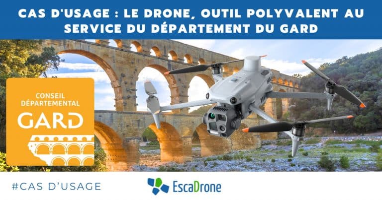 Lire la suite à propos de l’article Cas d’usage : Le drone, outil polyvalent au service du département du Gard
