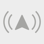 Un triangle gris orienté vers le haut, avec des lignes courbes de chaque côté, ressemblant à une icône de navigation ou de signal, apparaît sur un fond clair - évoquant un pivot ou un changement de direction - représentant le Deep Trekker Spectra.