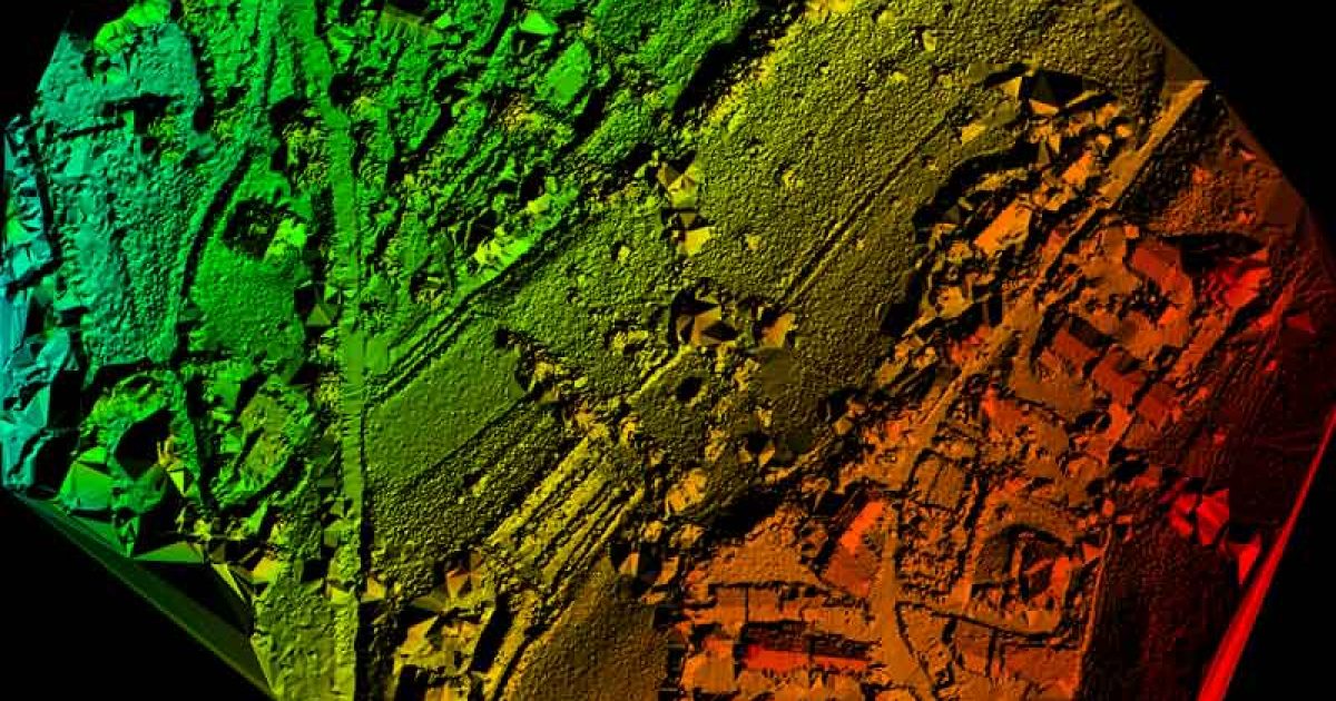 RGB-Elevation Modèle numérique de surface